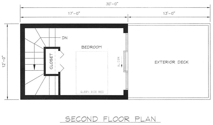 450 Sqft ADU/Tiny house with 1 bedrooms upstairs and 1 bath