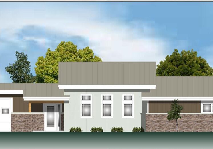 Floor plan of a 2940 Sqft home with 2 bedrooms and 2 bathrooms