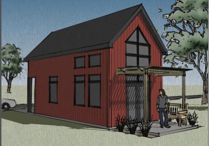 470 Sqft ADU/Tiny house with storage/sleeping loft